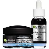 Garnier pure active set krema za lice + serum za lice Cene