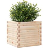  Vrtno cvetlično korito 50x50x45,5 cm trdna borovina | Shoptok.si