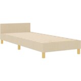  Okvir za krevet - Krem 90x200 cm Tkanina | shoptok.hr