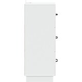  Ormar s ladicama Bijela 33 x 34,5 x 87 cm Konstruirano drvo | shoptok.hr