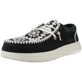 Nizke superge WENDY COMF SUEDE CROCHET Črna
