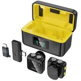 hoco. bežični lavalier mikrofon Lightning/Type-C Dual (pakiranje od 2 komada) L17 crni | shoptok.hr