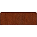  Zidne sadilice 2 kom boja hrđe od čelika COR-TEN 53x10x17 cm | shoptok.hr