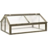 vidaXL Rastlinjak sive barve 114x80x50 cm les jelke, (20747981) u