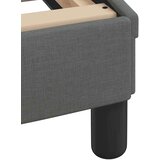 vidaXL Posteljni okvir brez vzmetnice temno siv 100x203 cm tkanina, (21072809) | Shoptok.si
