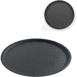 Hendi protizdrsni pladenj, okrogel, premer. 50 cm črna - 508787, (21384397) Cene