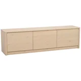 Komoda u dekoru hrasta u svijetloj prirodnoj boji 180x50x40 cm Melstone –