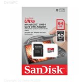 San Disk SDXC 64GB Micro 80MB s Ultra Android Class 10 | Eponuda.ba