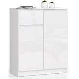 AKORD KOMODA K80 2D 1SZ CLP BELA SJAJ, (21703069) | Shoptok.si