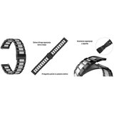 Chameleon Kovinski pašček 20 mm, Black Silver, za pametno uro Cene