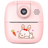  A19 Dječji fotoaparat za instant ispis 24MP Zero Ink Dječji digitalni fotoaparat Dječja igračka za selfie kamere - ružičasta | Eponuda.ba
