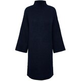 Y.a.s Pletena obleka 'CALI' nočno modra | Shoptok.si