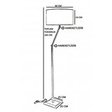 Opviq podna lampa 8587 2 | ePonuda.com