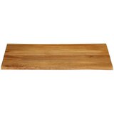 Stolna ploča 90x80x2,5 cm od masivnog drva manga sa živim rubom | shoptok.hr