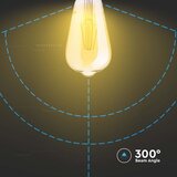  led filament sijalica ST64 E27/6W/230V 2200K | Eponuda.com