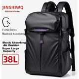  JINSHIWQ Muški ranac, 38 L, Crni Cene