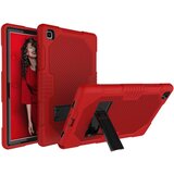 NIKCORP Ovitek za Samsung Galaxy Tab A7 10.4 robusten s stojalom, troslojna zaščita proti udarcem, silikon in umetna masa, rdeč, (5000139228) | Shoptok.si