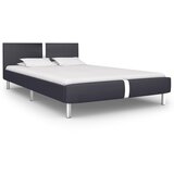 vidaXL Okvir kreveta bez madraca crna umjetna koža 135x190 cm | shoptok.hr