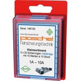 Püschel Feinsicherungen Finožični osigurač 5 mm x 20 mm 1 A, 1.25 A, 1.6 A, 2 A, 2.5 A, 3.15 A, 4 A, 5 A, 6.3 A, 10 A Srednje spor -sS- Püschel SORTI02M Cijene
