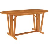  Vrtni stol 160 x 85 x 75 cm od masivnog drva eukaliptusa | shoptok.hr