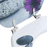  WC daska Siva 44 x 38 cm MDF ploča | shoptok.hr
