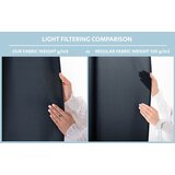 Restilo zasłona CARLI kolor indygo gładki styl klasyczny troczki 25x1,5cm materiał oxford 140x250 | shoptok.hr