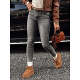 DStreet Spodnie damskie JORNIX jeansowe skinny ciemnoszare Cijene