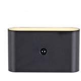  LED zidna punjiva svetiljka Ziddy crna JUST LIGHT | Eponuda.com