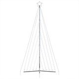 vidaXL LED božićno drvce 570 LED hladno bijelo 399 cm | shoptok.hr