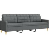  4-dijelni set sofa s tabureom tamnosivi od tkanine | shoptok.hr