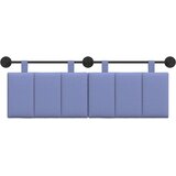  Držeće uzglavlje Zidne Traper plava 150 x 55 x 5 cm tkanina - Trapere plave boje 140 cm bez LED | shoptok.hr