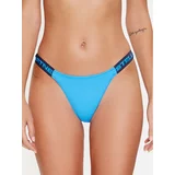 Stella Mccartney Spodnji del bikini Logo Classic S7B001890.45612 Modra