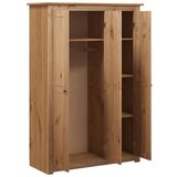 3 Ormar od borovine s vrata 118x50x171,5 cm asortiman Panama | shoptok.hr