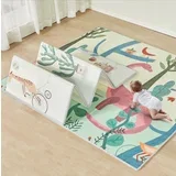 Premijum sklopiva podloga sa dva lica Žirafa + Dino 177x196x1 cm ( 11119 )