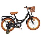 Volare dječji bicikl Ashley 16″ crne boje, s dvije ručne kočnice | shoptok.hr
