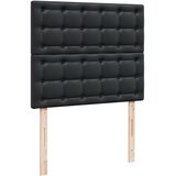 Krevet s oprugama i madracem crni 120 x 200 cm od umjetne kože | shoptok.hr