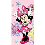 Jerry Fabrics Ružičasti pamučan dječji ručnik 70x140 cm Minnie "Pink bow" – Cijene