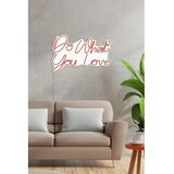 WALLXPERT dekorativna plastična led rasveta do what you love red | ePonuda.com
