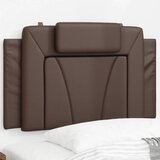 vidaXL Vzglavna stranica rjava 80 cm umetno usnje, (21058744) | Shoptok.si