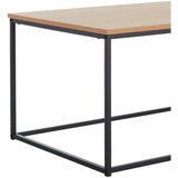 MID.YOU klubska miza, črna, barve hrasta | Shoptok.si