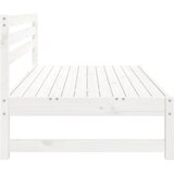  Srednja vrtne sofe 2 kom bijele 120 x 80 cm od masivne borovine | shoptok.hr