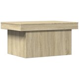 Maison Chic Klubska mizica - kavna mizica - Nizka mizica sonoma hrast 100x55x40 cm inženirski les, (21752946) Cene