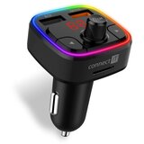 Connect IT CCC-9090-BK - led rgb fm predajnik za automobil sa handsfree funkcijom, crna Cene