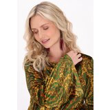 usha FESTIVAL Bluza rumena / zelena / kaki | Shoptok.si