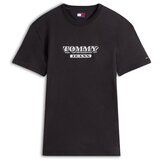 Tommy Jeans Majica mornarska / rdeča / črna / bela | Shoptok.si