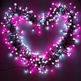  lampice za jelku sa 100 roze i belih led dioda 10m ML-C2021 | ePonuda.com