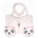 Yoclub kids's gloves RED-0011G-AA1A-008