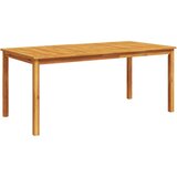  Vrtni blagovaonski stol 180 x 90 x 75 cm masivno bagremovo drvo | shoptok.hr
