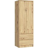 AKORD SZAFA STAR S60 2D 2SZ OAK ARTISAN, (21713773) | Shoptok.si