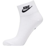 Nike Športne nogavice Chaussettes everyday essential blanc/noir Bela Cene
